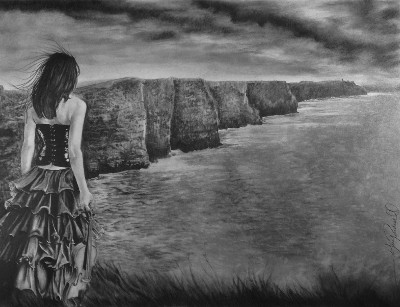 Whisper The Cliffs of Moher by Gary Rudisill