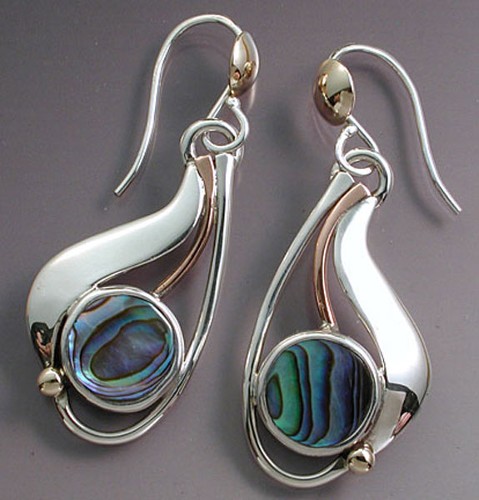 abalone earrings