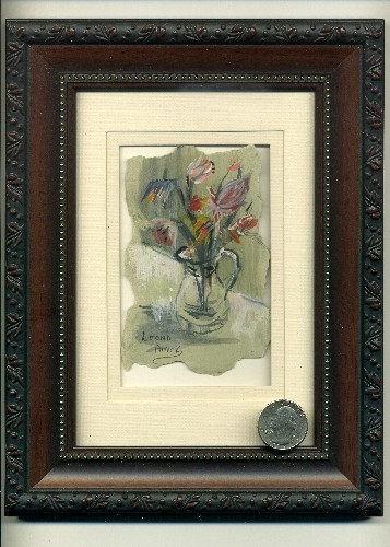 Red Flowers-Mini Painting